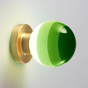 MARSET Applique da parete di design Dipping Light A2, dimmerabile, Ottone / Oro, Soggiorno / Sala da pranzo, Metallo, Design, Applique