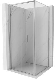 Mexen Exo cabina doccia pieghevole 75 x 75 cm, trasparente, cromo - 816-075-075-01-00