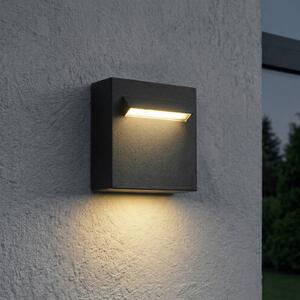 Applique da esterni a LED Joril Lucande, Nero, Alluminio, Moderno, Applique LED da esterni