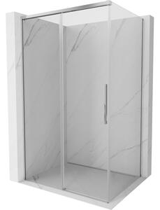 Mexen Rox cabina doccia scorrevole 120 x 80 cm, trasparente, cromato - 8C2-120-080-01-00