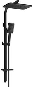 Mexen Q54 colonna doccia, nera/cromata - 798545495-71