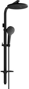 Mexen Q05 colonna doccia, nero - 798050595-70