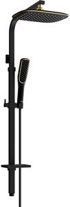 Mexen Q49 colonna doccia nera/oro - 798494995-75