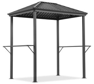 Gazebo barbecue in metallo Terni 2 x 1,5 m Garden Point