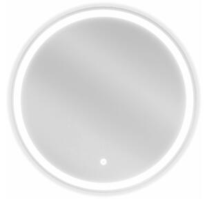 Mexen Gobi specchio da bagno illuminato, rotondo 60 cm, LED 6000K, anti-appannamento - 9801-060-060-611-00