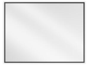 Mexen Loft specchio da bagno rettangolare 80 x 60 cm, cornice nera - 9852-080-060-000-70