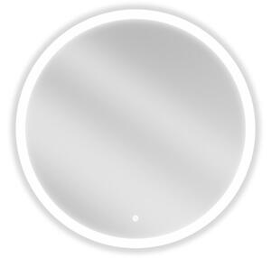 Mexen Oro specchio da bagno illuminato, rotondo 80 cm, LED 6000K, antinebbia - 9824-080-080-611-00