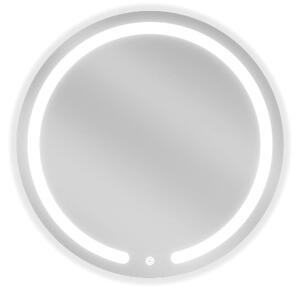 Mexen Rose specchio da bagno retroilluminato, rotondo 60 cm, LED 6000K, antifog - 9810-060-060-611-00