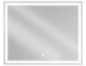 Mexen Taco specchio da bagno illuminato 100 x 80 cm, LED 6000K, antiappannamento - 9805-100-080-611-00