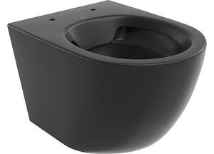 Mexen Lena WC senza bordo, nero opaco - 3322XX85