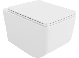 Mexen Vera wc rimless con copriwater a chiusura rallentata slim, duroplast, bianco - 30164000