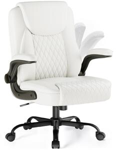 Sedia da ufficio GTPLAYER, ergonomica, sedia da scrivania, poltrona da ufficio per dirigenti con schienale alto, braccioli reclinabili, regolabile in altezza e con seduta extra larga