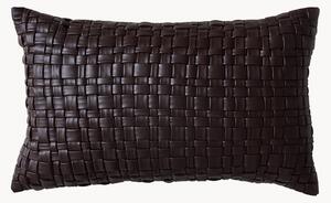 Cuscino in pelle Chocolate
