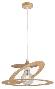 Sospensione Moderna 1 Luce Ferro Taglio Laser Oro Serie Geko