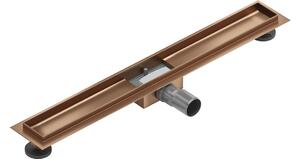 Mexen Flat corpo per scarico lineare 70 cm, rame spazzolato - 1C15070