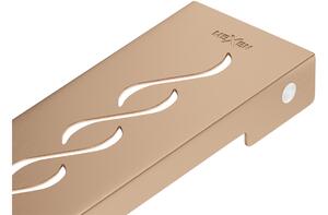 Mexen Flat M18 copertura per scarico lineare 50 cm, rame spazzolato - 1C23050