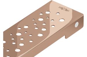 Mexen Flat M12 copertura per scarico lineare 50 cm, oro rosa - 1621050