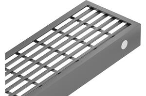 Mexen Flat M33 copertura per scarico lineare 50 cm, grigio canna di fucile spazzolato - 1E33050