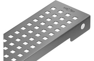 Mexen Flat M08 copertura per scarico lineare 90 cm, grigio canna di fucile spazzolato - 1E25090