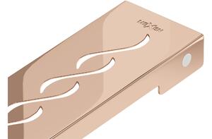 Mexen Flat M18 copertura per scarico lineare 60 cm, oro rosa - 1623060