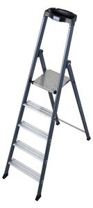 Krause 124197 Scala a pioli Sepro anodizzata. 5 gradini