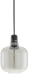 Lampada a sospensione Normann Copenhagen, Grigio, Soggiorno, Vetro