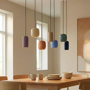 Lampada a sospensione Narion Lucande, dimmerabile, Multicolore, Soggiorno / Sala da pranzo, Metallo, Design, Lampada a sospensione