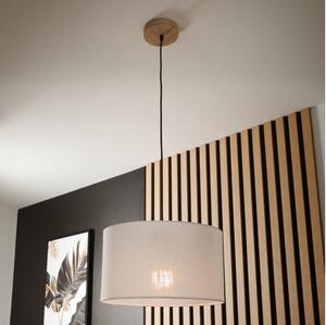 Lampadario a cavo ANTONIO 1xE27/60W/230V rovere