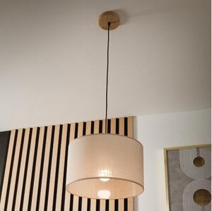 Lampadario a cavo ANTONIO 1xE27/60W/230V rovere