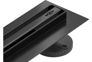 Mexen Flat 360° Slim scarico lineare rotante 50 cm, nero - 1741050