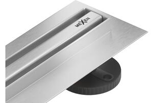 Mexen Flat 360° Slim scarico lineare rotante 50 cm, inox - 1041050