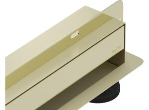 Mexen Flat Wall scarico lineare a muro 2 in 1 70 cm, dorato - 1530070