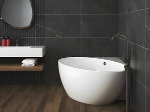 Vasca da bagno angolare - 127 x 127 x 58 cm - Acrilico - Bianco - 197 L - GOURAMI