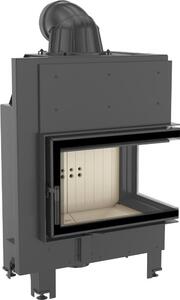 Inserto camino in acciaio KRATKI MBM destro 10 kW Ø 200