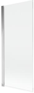 Mexen Mist paravento doccia a 1 anta 80 x 150 cm, trasparente, cromo - 8A9-080-001-01-00