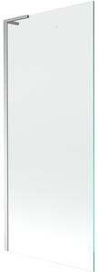 Mexen Next L parete doccia a 1 anta 80 x 150 cm, trasparente, cromato - 895-080-000-03-00-01