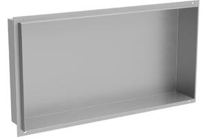 Mexen X-Wall-NR mensola da incasso senza flangia 60 x 30 cm, inox - 1911603010