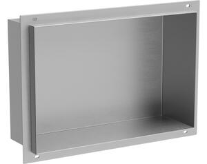 Mexen X-Wall-NR mensola a nicchia senza flangia 30 x 20 cm, inox - 1911302010