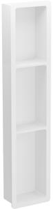 Mexen X-Wall-K mensola ad incasso in conglomerato 93,2 x 20,7 cm, bianca - 1900932010