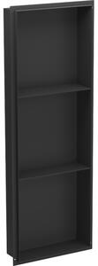 Mexen X-Wall-NR mensola a nicchia senza flangia con ripiano 90 x 30 cm, nera - 1971903010S