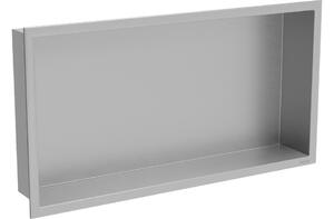 Mexen X-Wall-R mensola ad incasso con flangia 60 x 30 cm, inox - 1910603010
