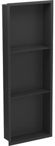 Mexen X-Wall-R mensola a nicchia con flangia e mensola 90 x 30 cm, nera - 1970903010S