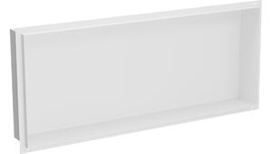 Mexen X-Wall-NR mensola da incasso senza flangia 75 x 30 cm, bianca - 1921753010