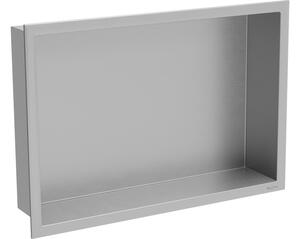 Mexen X-Wall-R mensola da incasso con flangia 45 x 30 cm, inox - 1910453010