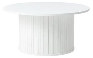 Tavolino da salotto rotondo bianco Nola – Unique Furniture