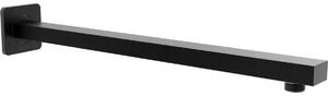 Mexen braccio doccia a muro 40 cm nero - 79112-70