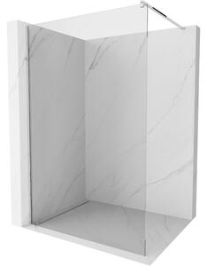 Mexen Kioto parete doccia Walk-in 80 x 200 cm, trasparente 8 mm, cromo - 800-080-101-01-00