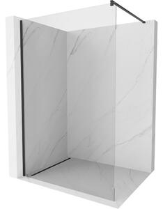 Mexen Kioto parete doccia Walk-in 70 x 200 cm, trasparente 8 mm, nero - 800-070-101-70-00