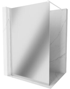 Mexen Kioto parete doccia Walk-in 100 x 200 cm, specchio 8 mm, bianco - 800-10-101-20-50