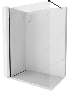 Mexen Kioto-X parete doccia Walk-in 150 x 200 cm, trasparente 10 mm, nero - 800-150-101-70-00-X